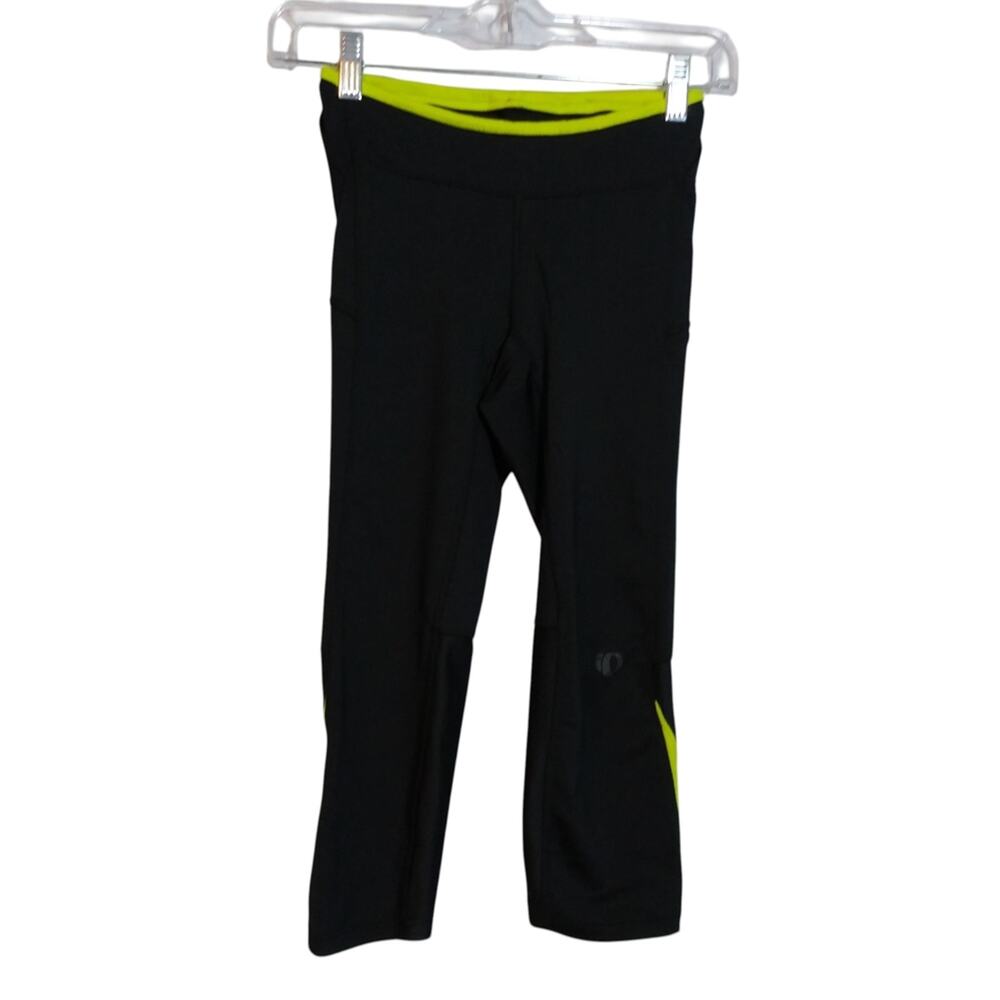 Pearl Izumi Women's Ultra 3-Quarter Tight Cycling Black Lime Size Small